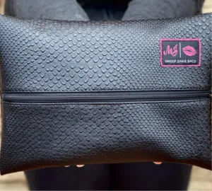 Black Cobra Makeup Junkie Bags