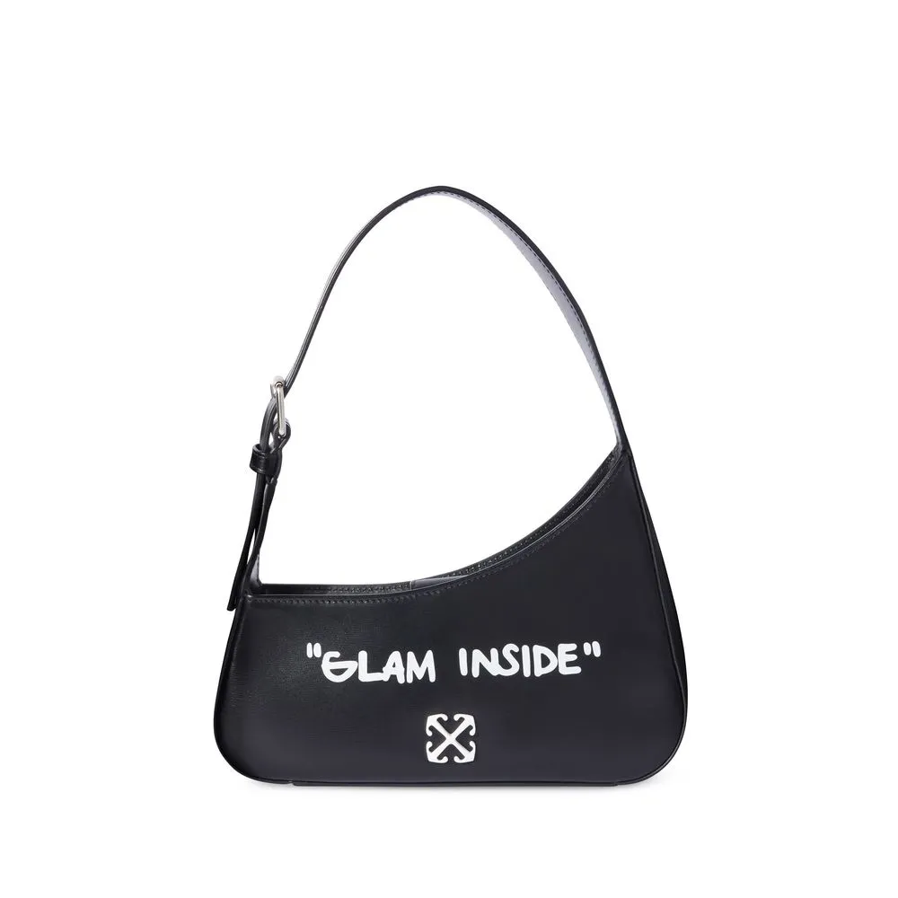 Black Leather Crossbody Bag