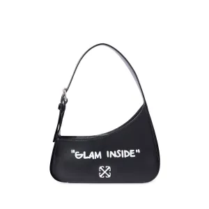 Black Leather Crossbody Bag