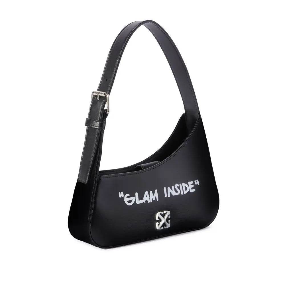 Black Leather Crossbody Bag