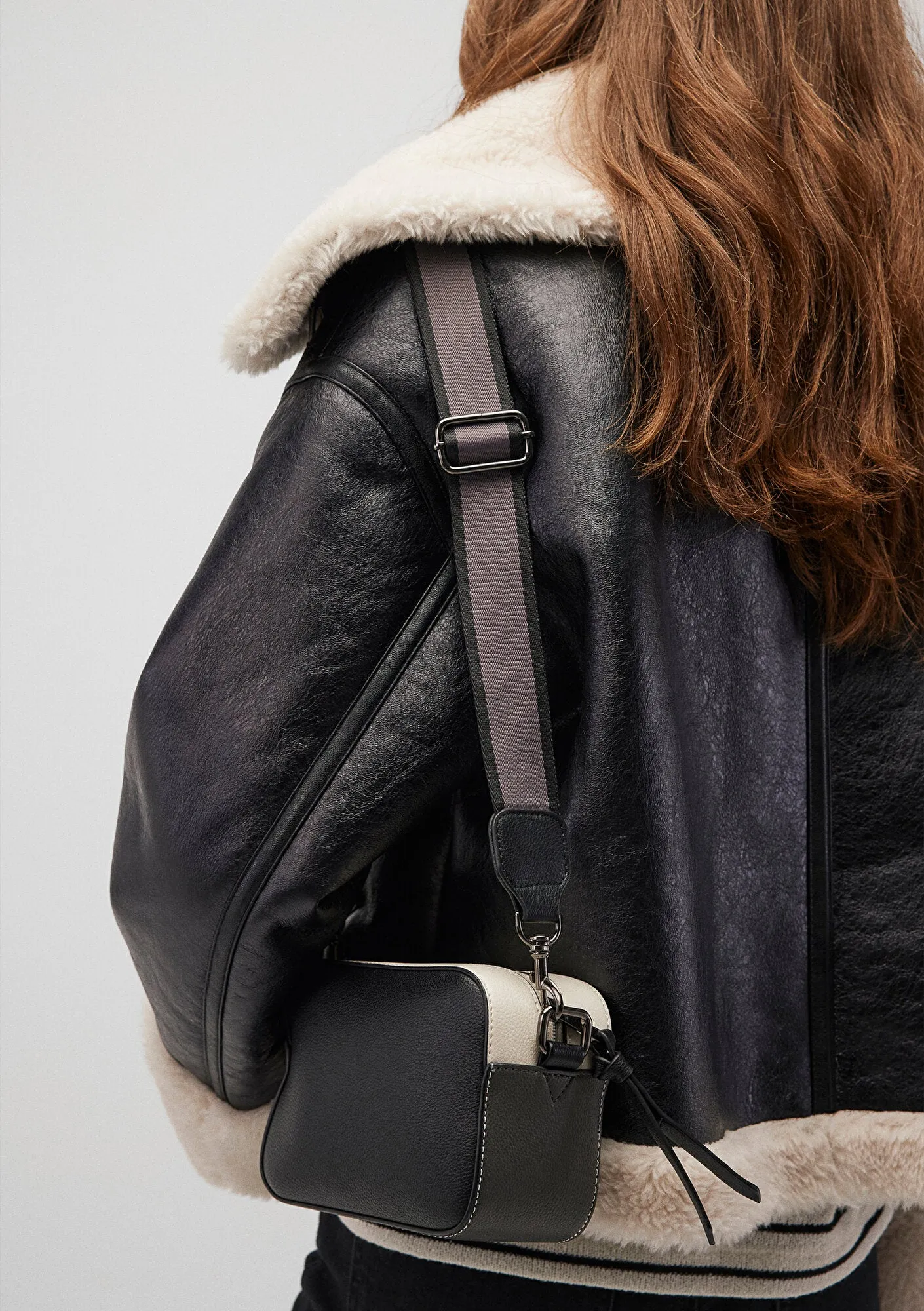 Black Strap Anthracite Camera Bag