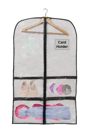 Black Trim Garment Bag - Single