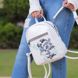 Blue Blossom Mini Backpack