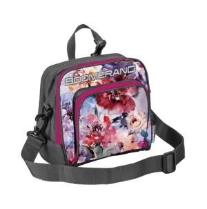 Boomerang Cooler Lunch Bag Clip on Pink Floral