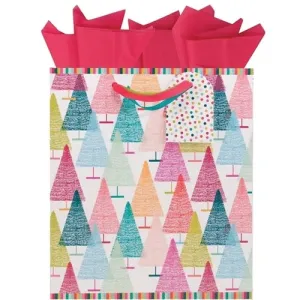 Bottle Brush Trees Gift Bag