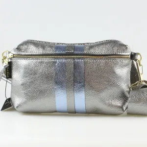 Breckenridge Hipbag in Gunmetal/Layered Ice Blue