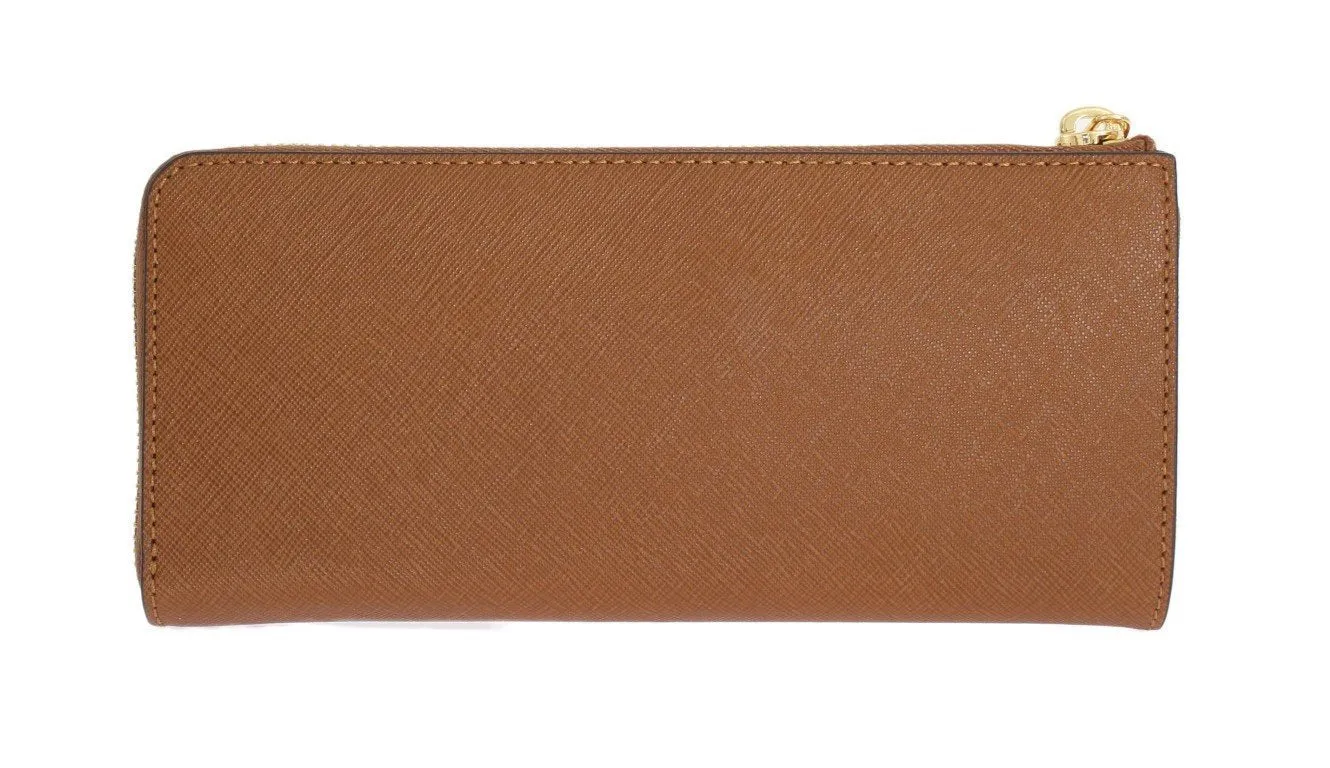 Brown JET SET TRAVEL Carryall Wallet