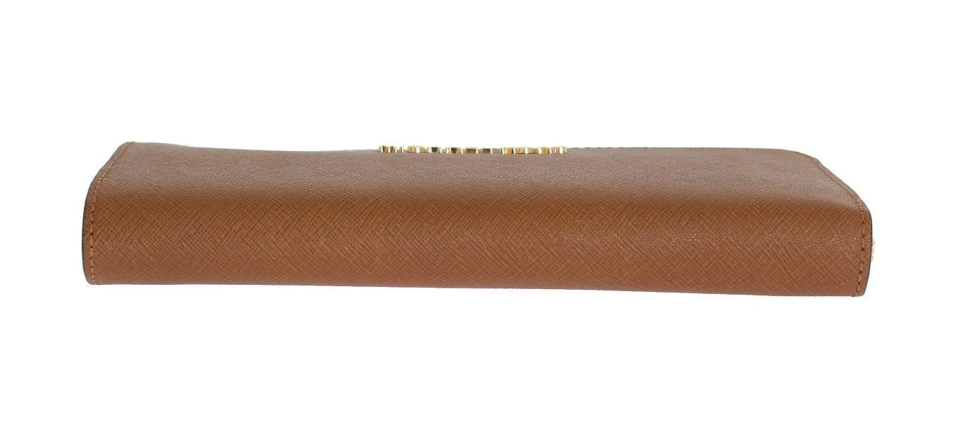 Brown JET SET TRAVEL Carryall Wallet