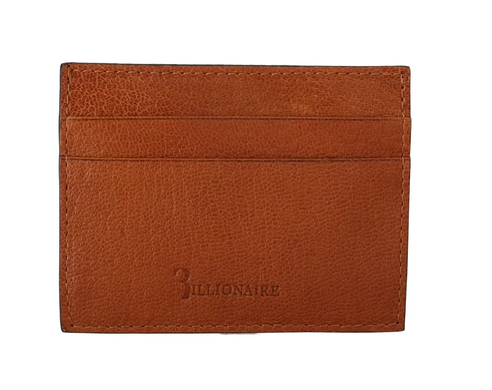 Brown Leather Cardholder Wallet
