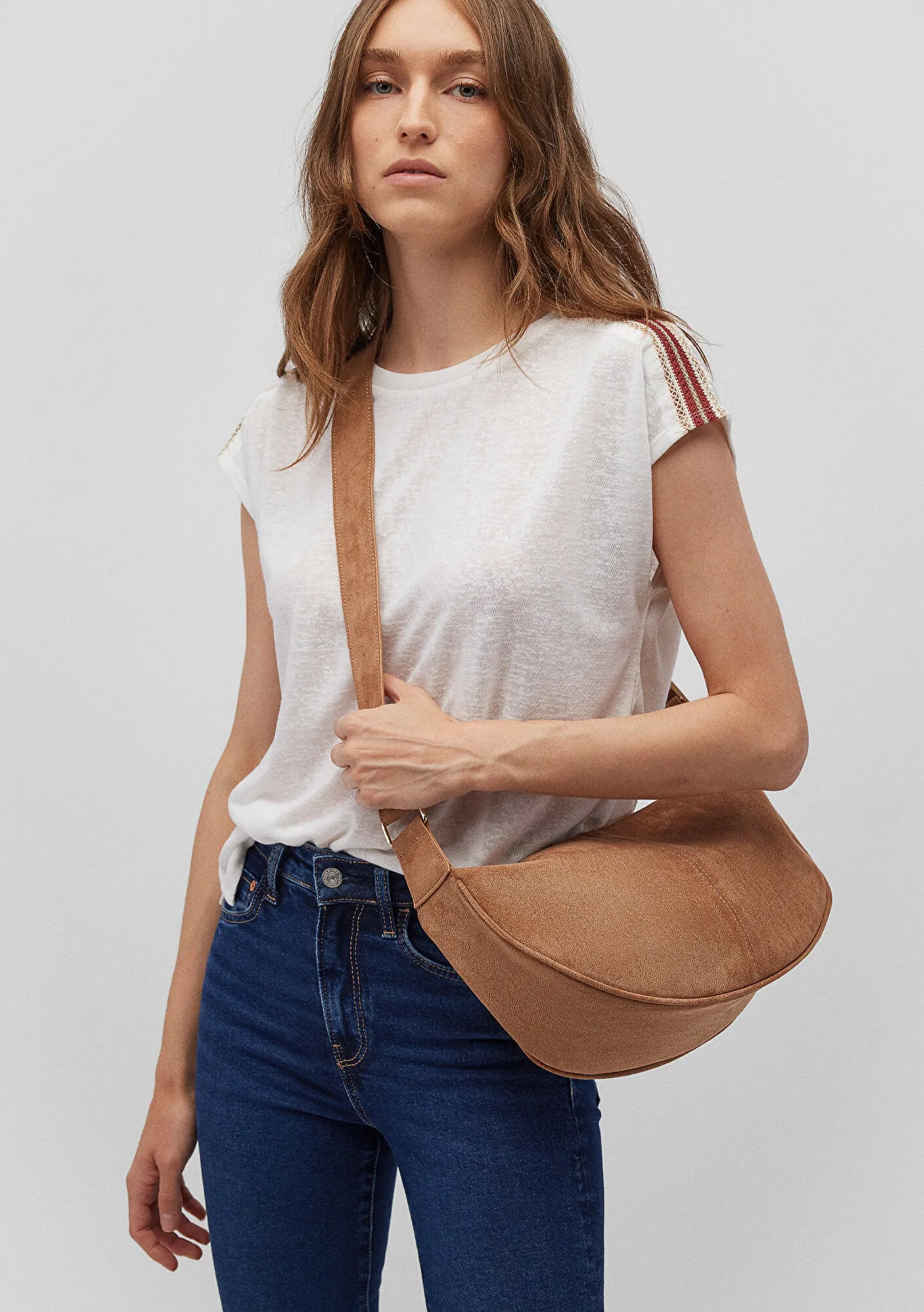 Brown Messenger Bag