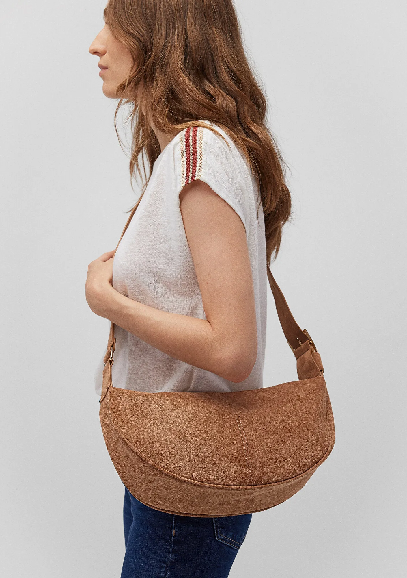 Brown Messenger Bag
