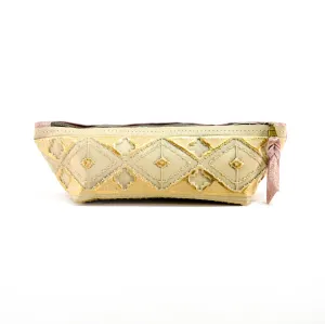 Buckle Bunny - Rose Gold Glitter w/ Golden Hills Navajo
