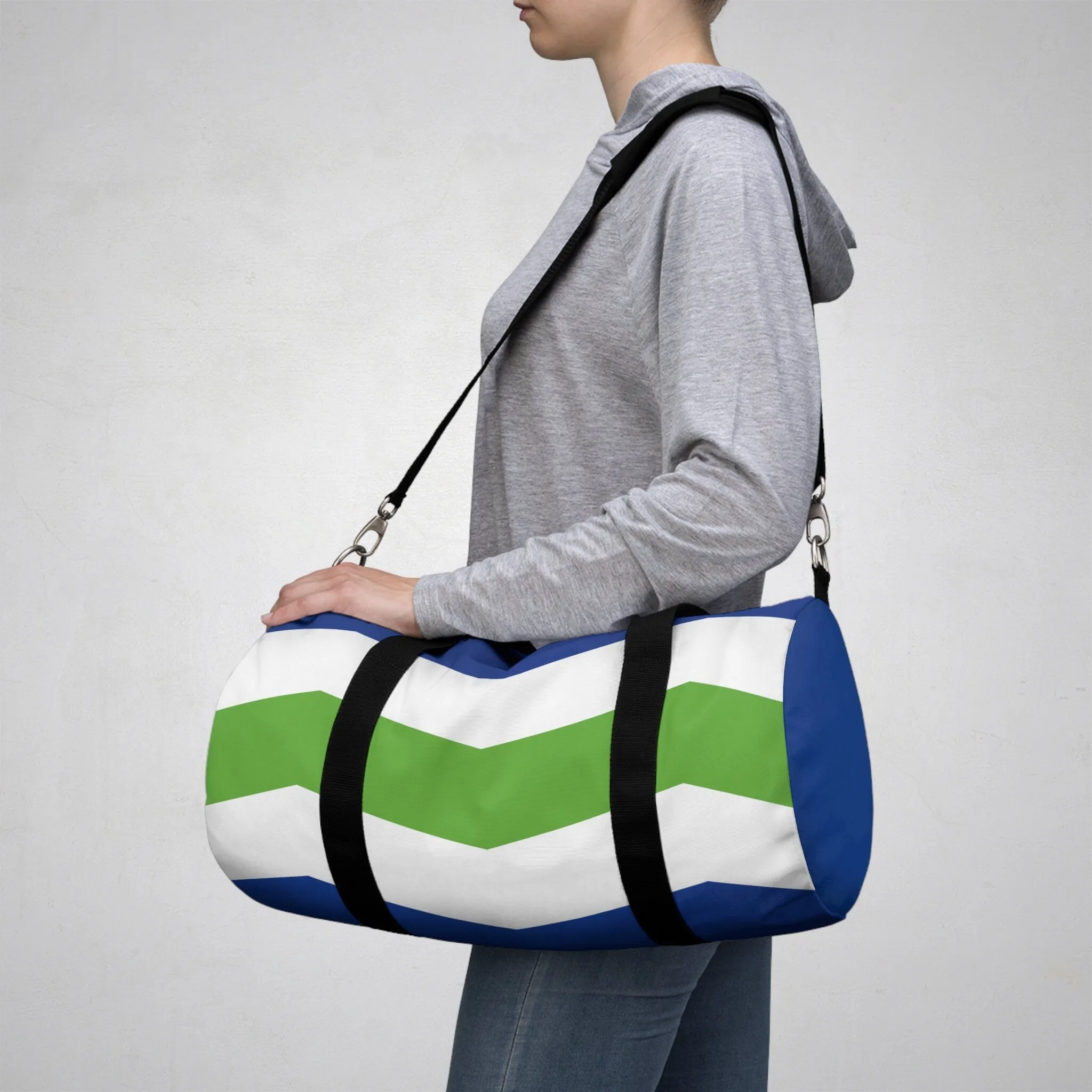Burlington, Vermont  Flag Duffel Bag