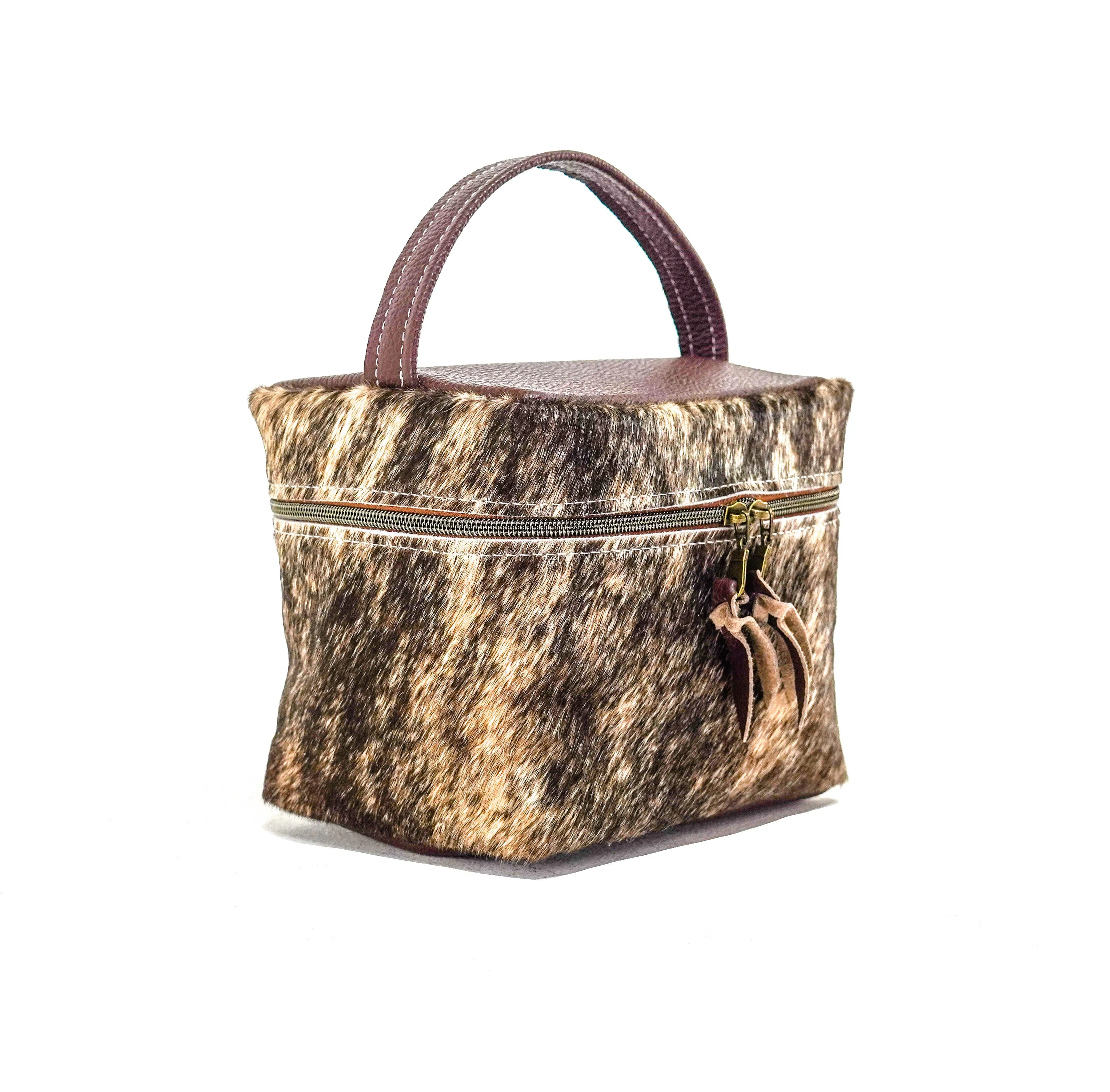 Caboose - Brindle w/ Mustang Leather