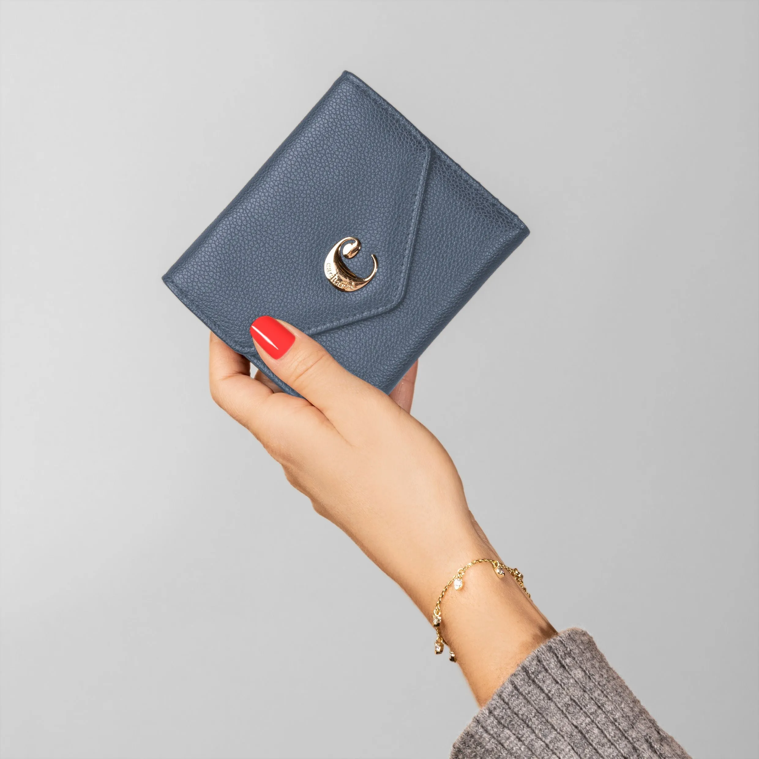 Cacharel CEL219L-Lady wallet Alma Indigo