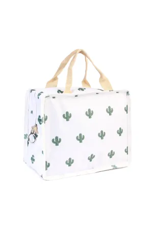 CACTUS PRINT LUNCH BAG
