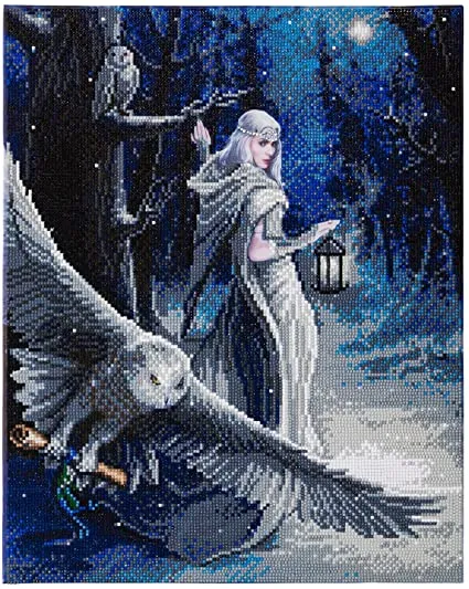 CAK-AST1: "Midnight Messenger" 40 x 50cm (Large) - Anne Stokes