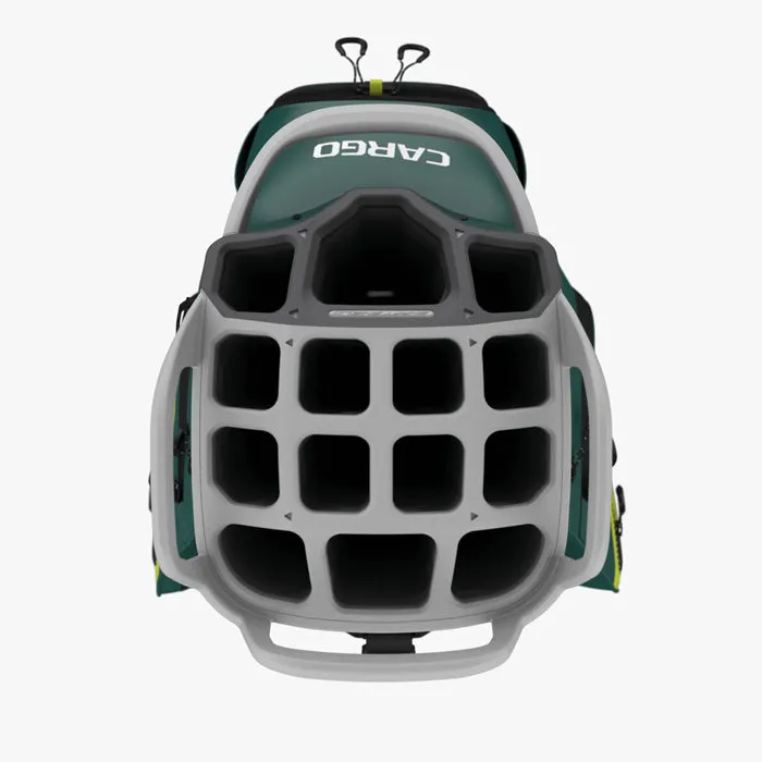 Callaway CARGO Cart Bag - White/Forest/Floral Yellow