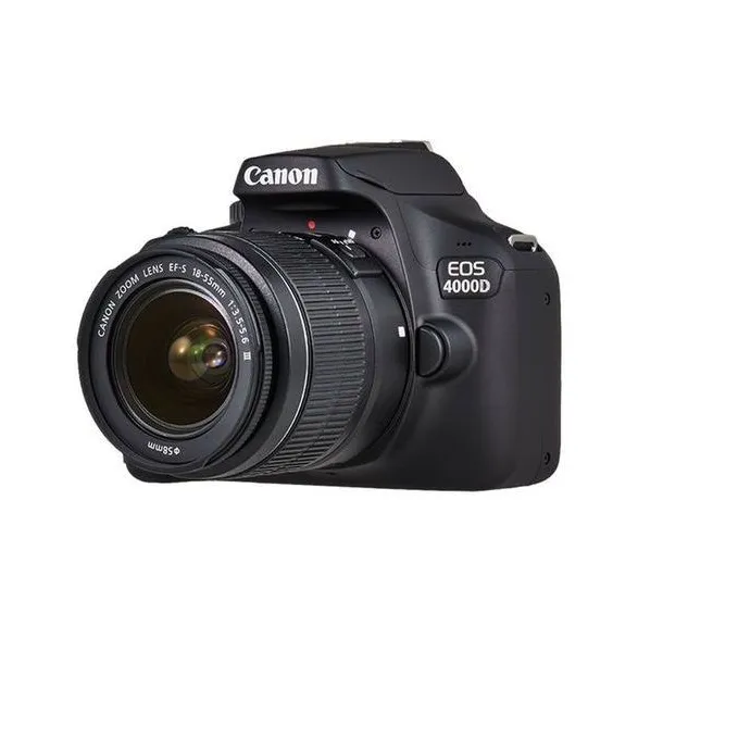 Canon 4000D 18MP DSLR Starter Bundle - Black