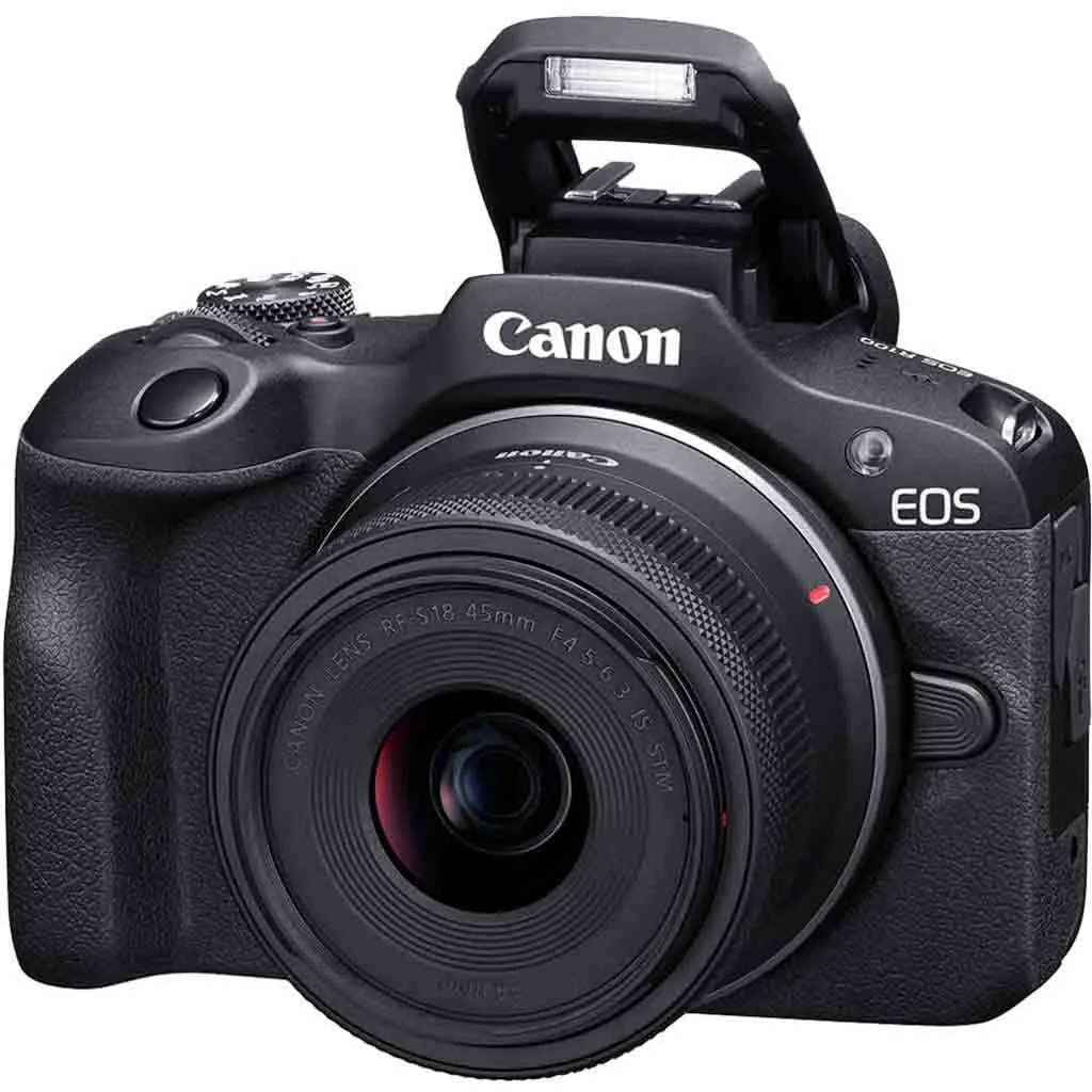 Canon EOS R100 Mirrorless Camera 18-45mm & 55-210mm Kit