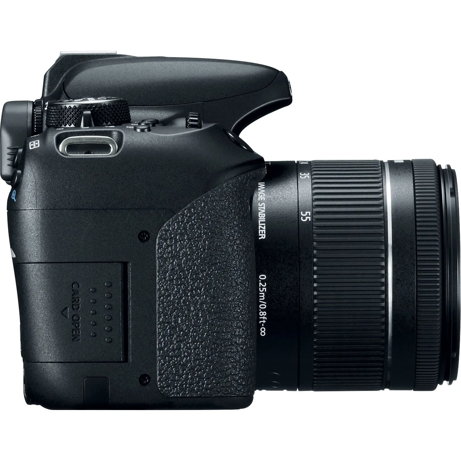 Canon EOS Rebel T7i DSLR Camera with 18-55mm Lens
