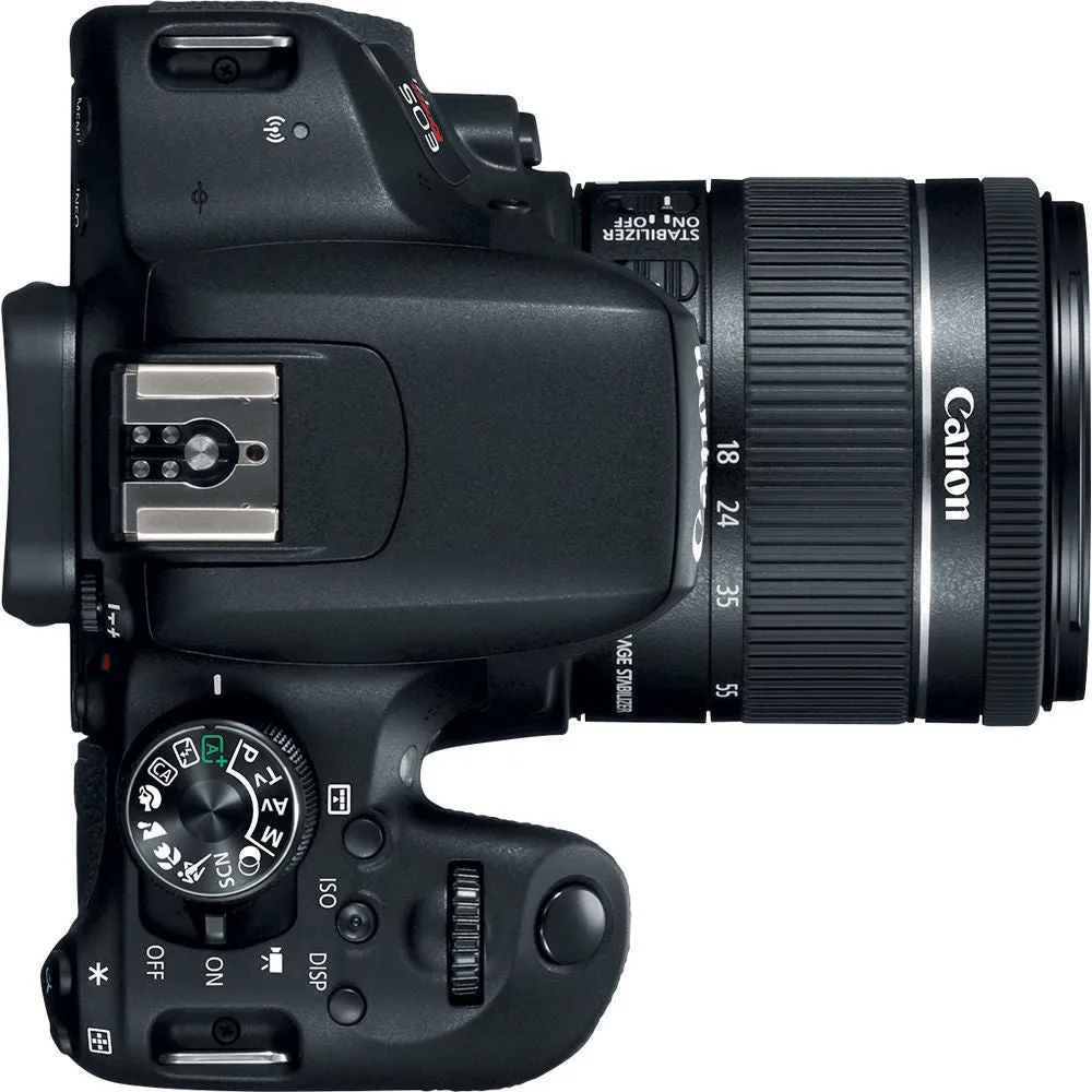Canon EOS Rebel T7i DSLR Camera with 18-55mm Lens