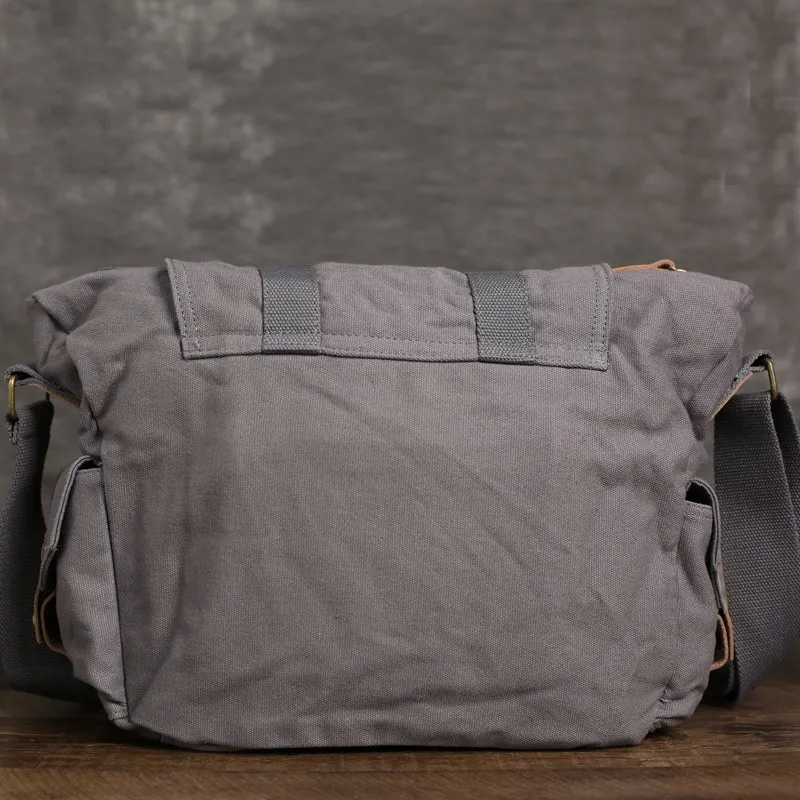 Canvas DSLR Camera Bag, Professional SLR Camera Bag, Men's Canvas Messenger Bag BBK-1