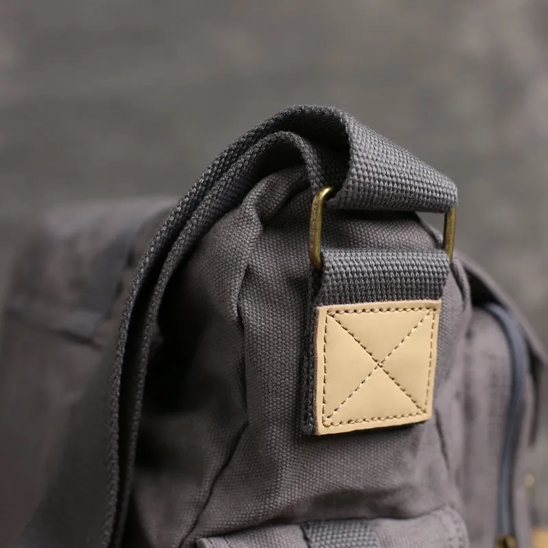 Canvas DSLR Camera Bag, Professional SLR Camera Bag, Men's Canvas Messenger Bag BBK-1