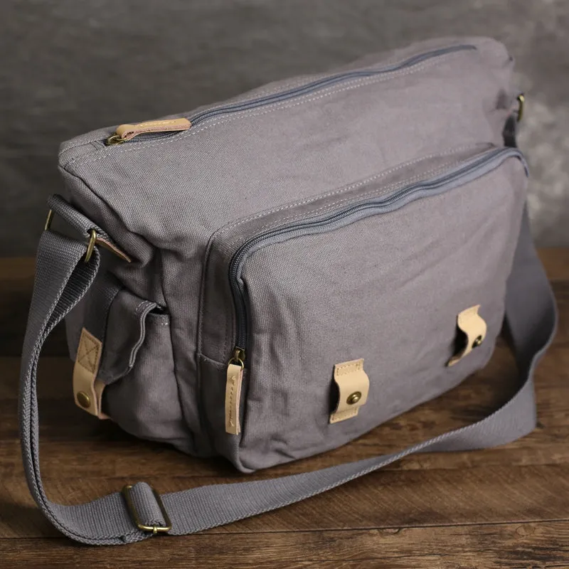 Canvas DSLR Camera Bag, Professional SLR Camera Bag, Men's Canvas Messenger Bag BBK-1