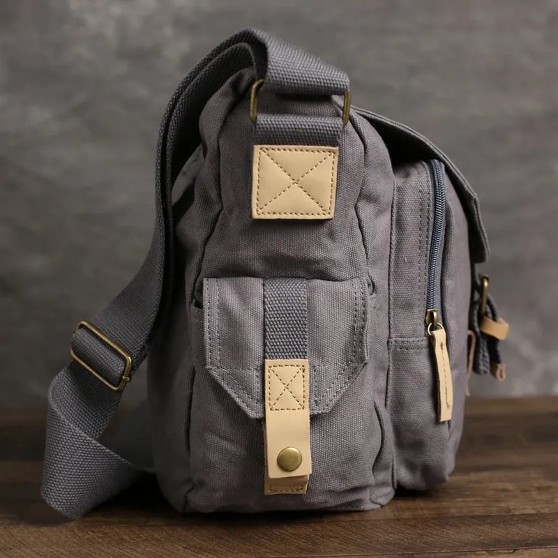 Canvas DSLR Camera Bag, Professional SLR Camera Bag, Men's Canvas Messenger Bag BBK-1