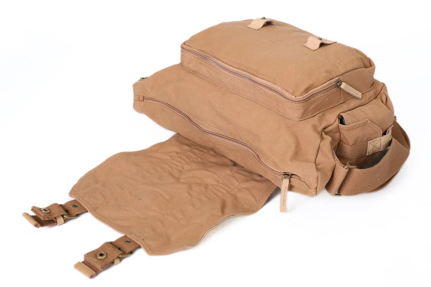 Canvas DSLR Camera Bag, Professional SLR Camera Bag, Men's Canvas Messenger Bag BBK-1