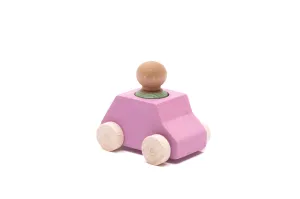 Car Pink with Mint Figure