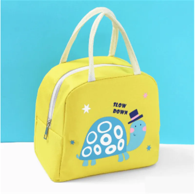 Cartoon Lunch Bag Insulation Bag Oxford Cloth Lunch Bag With Rice