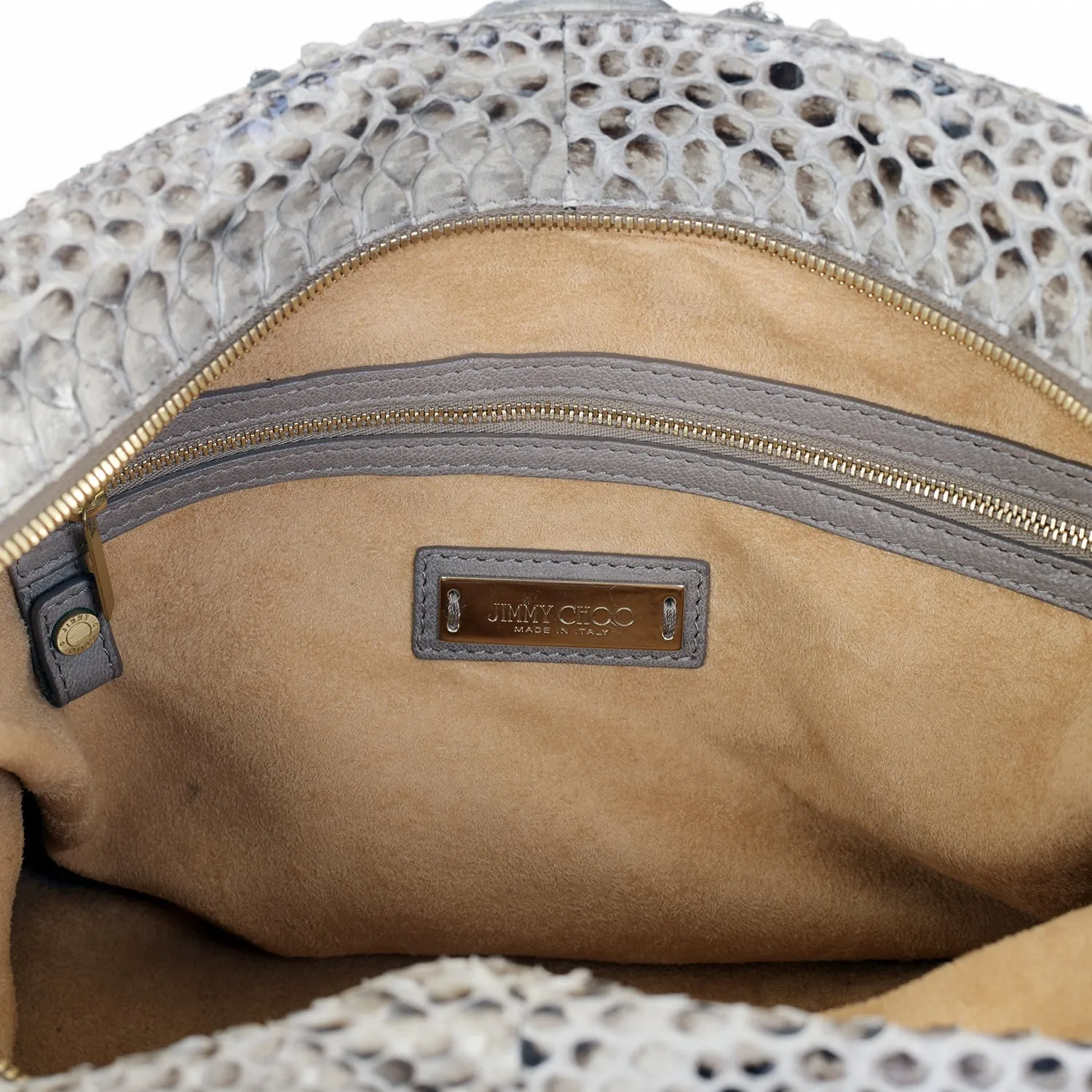 Catherine Snakeskin Box Satchel