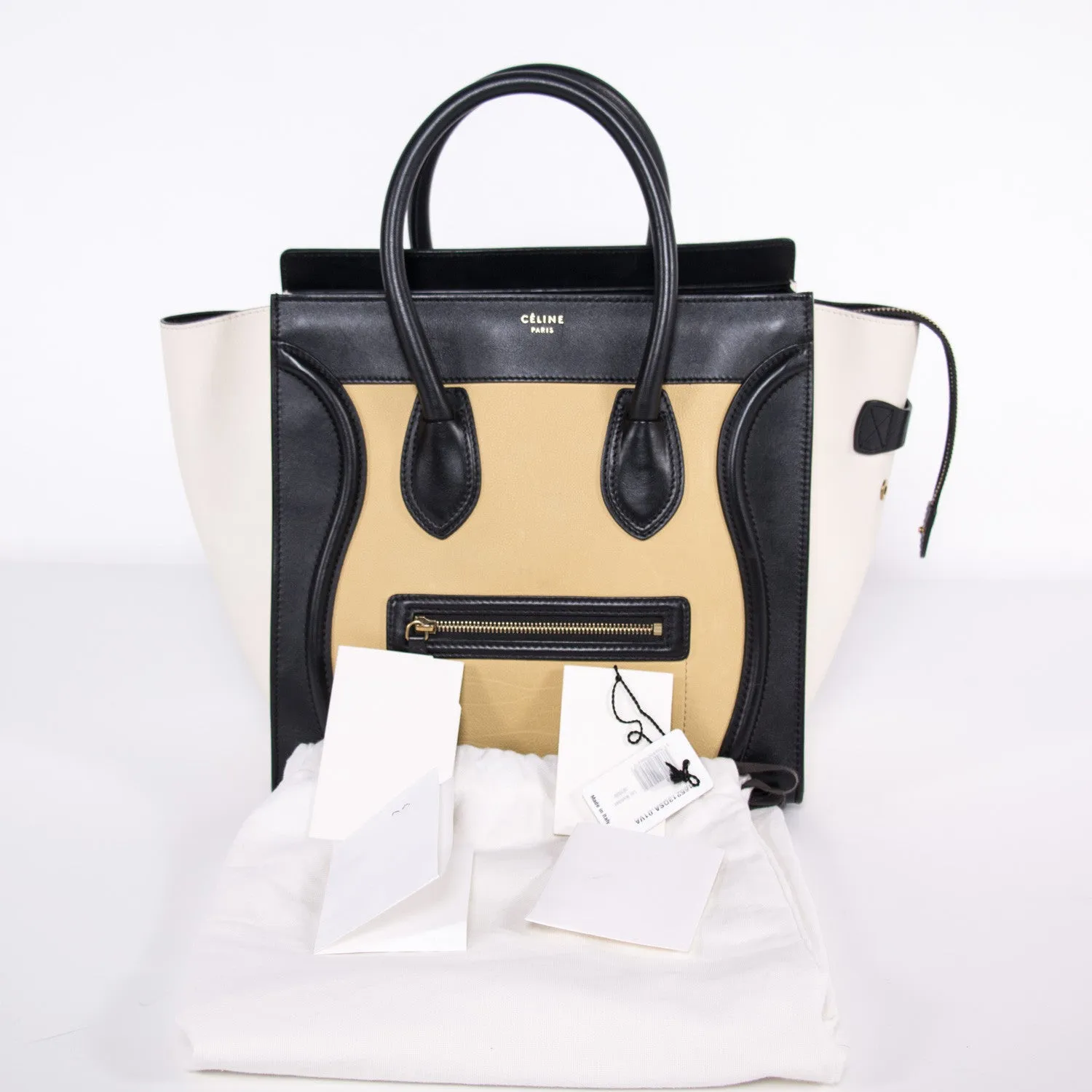 Celine Tricolor Mini Luggage
