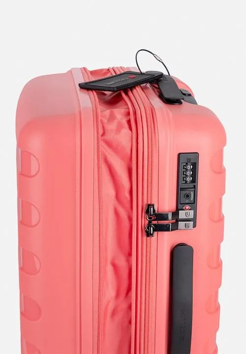 Cellini Sonic 4 Wheel  Carry on Trolley Case Living Coral
