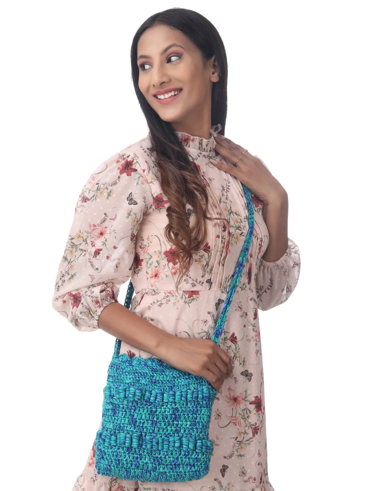 Cerulean Multi Colour Crossbody Bag