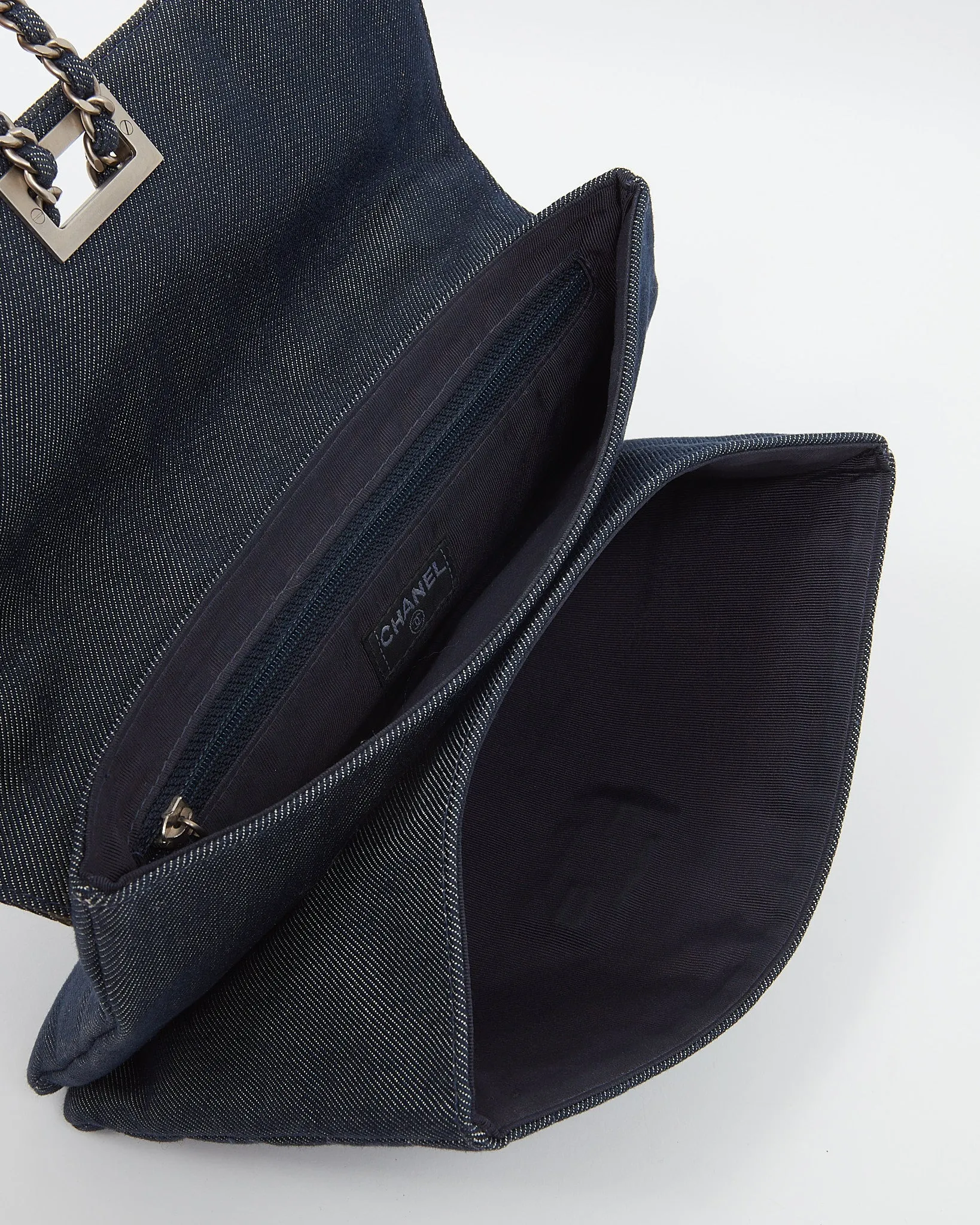 Chanel Denim Choco Bar Reissue Shoulder Bag