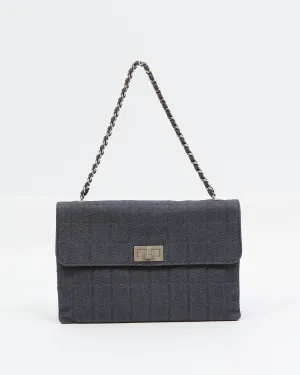 Chanel Denim Choco Bar Reissue Shoulder Bag