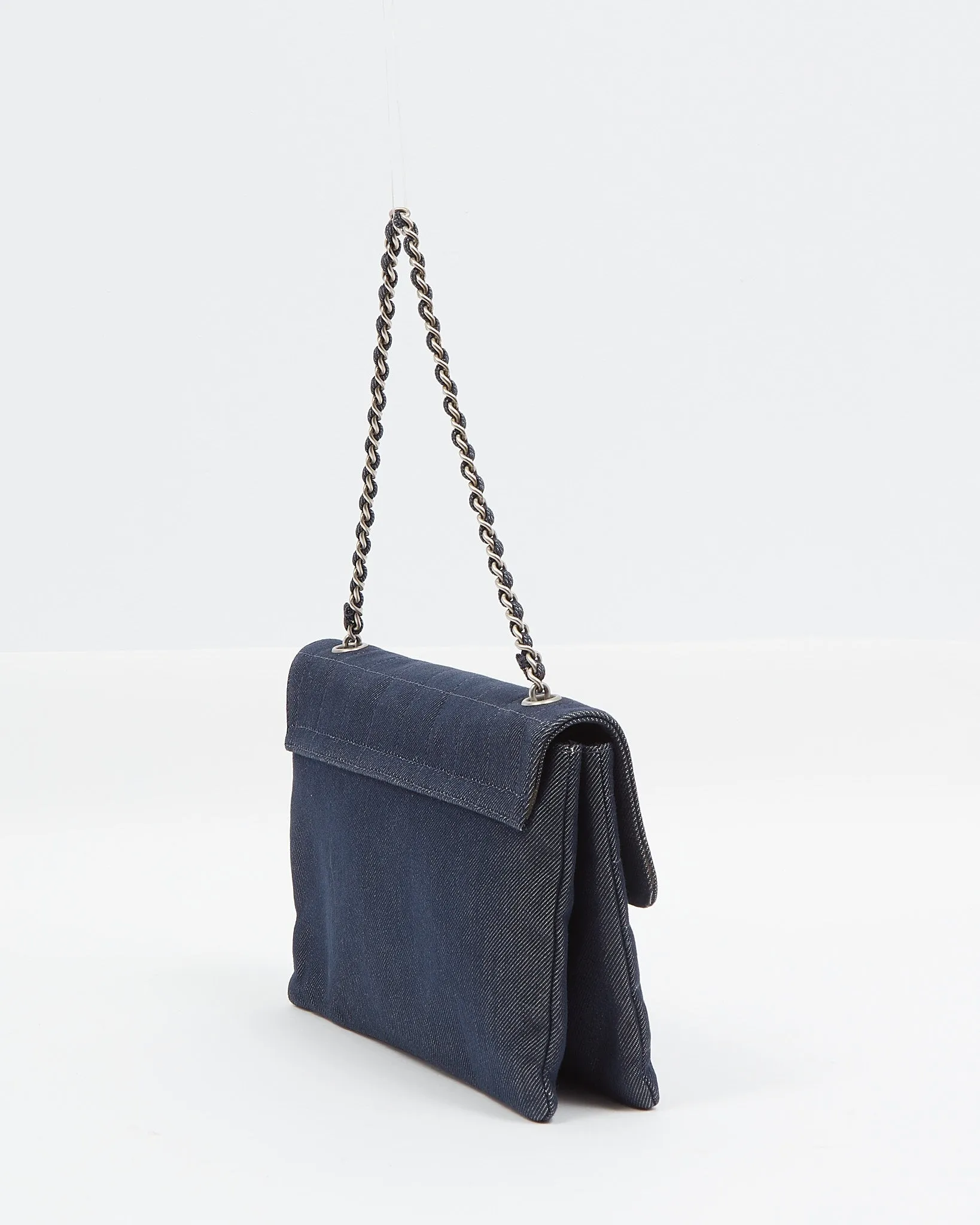 Chanel Denim Choco Bar Reissue Shoulder Bag