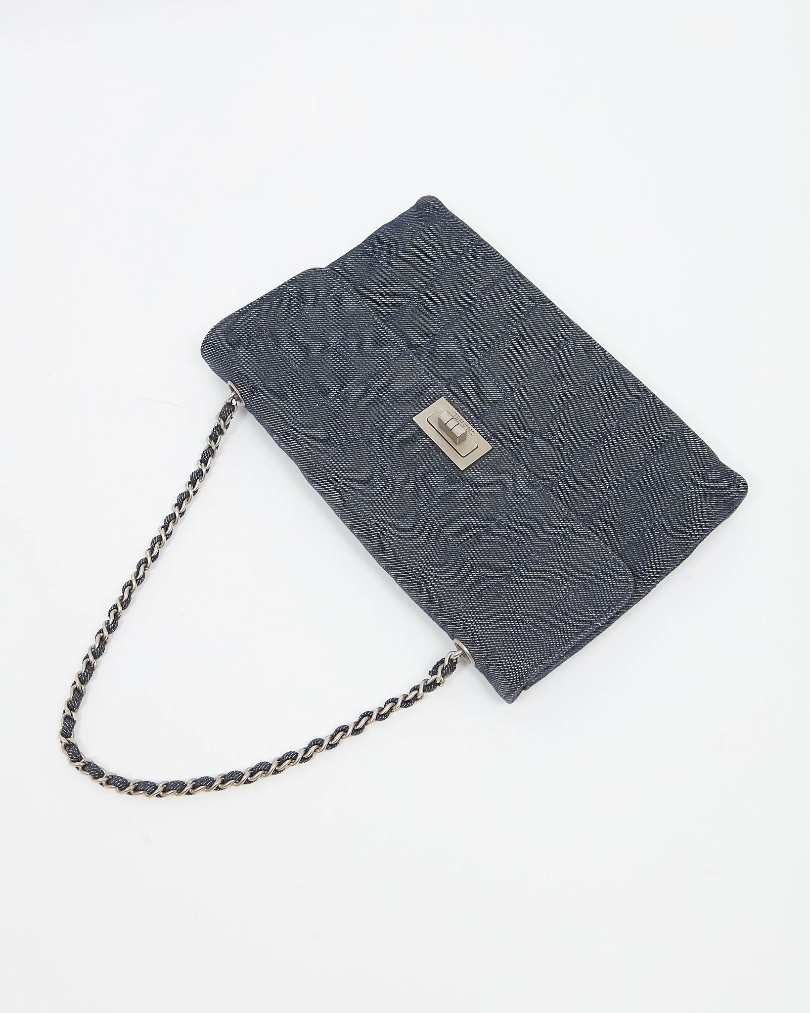 Chanel Denim Choco Bar Reissue Shoulder Bag