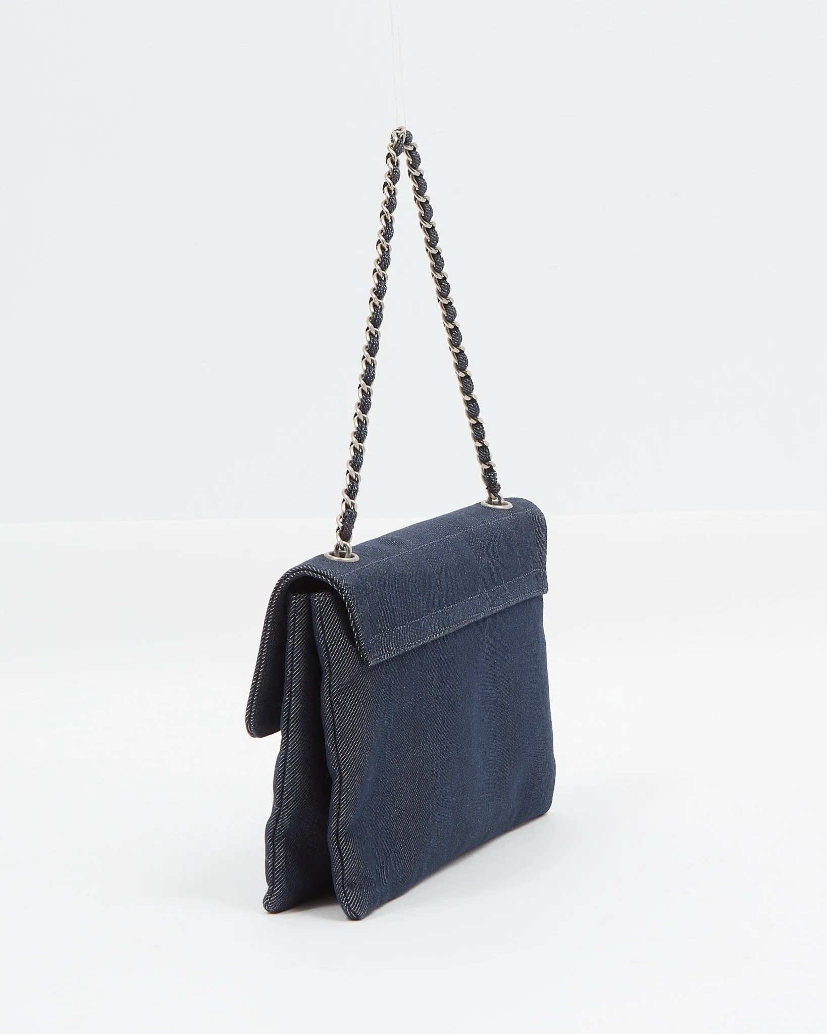 Chanel Denim Choco Bar Reissue Shoulder Bag