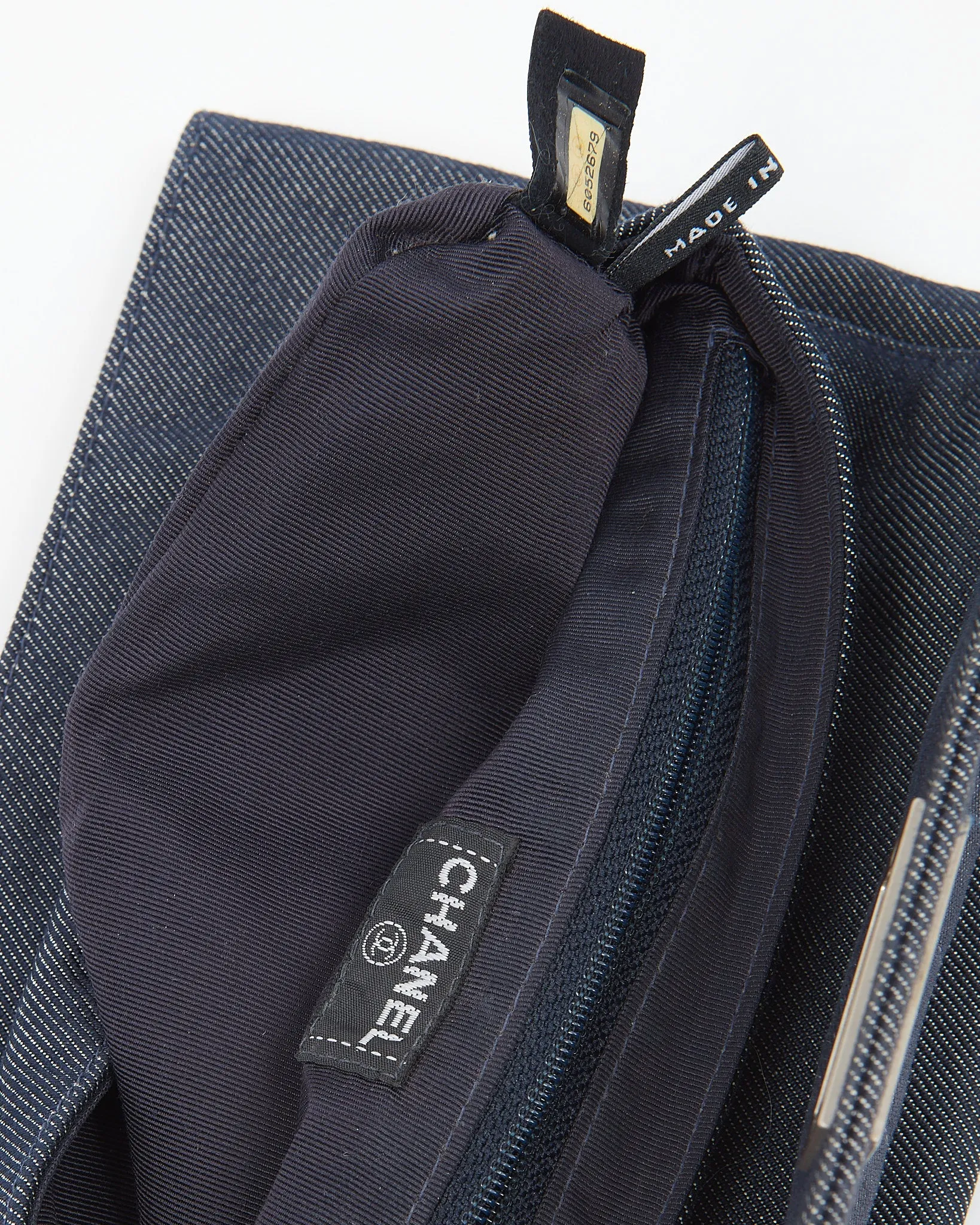 Chanel Denim Choco Bar Reissue Shoulder Bag