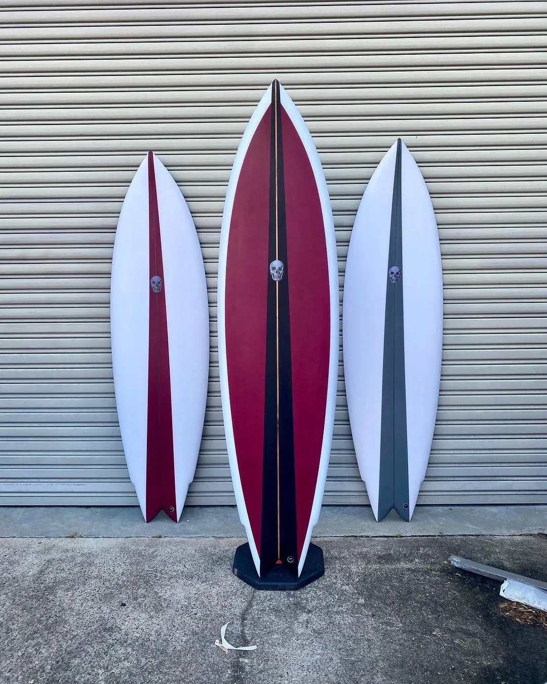 CHRISTENSON WOLVERINE SURFBOARD 6'8"