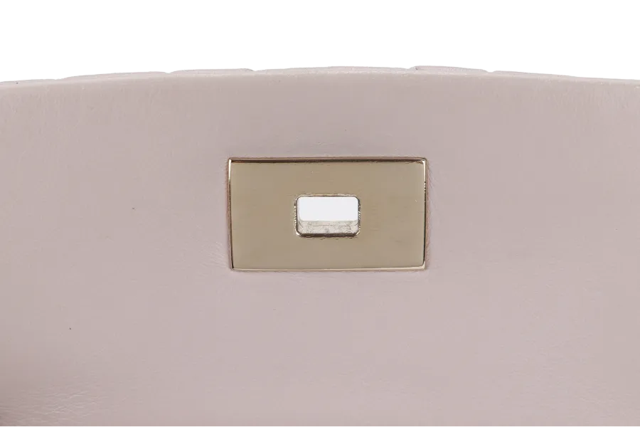 CHRISTIAN DIOR DIOR CANNAGE MILLY LA FORET SMALL (01-BO-0182) PINK LAMBSKIN GOLD HARDWARE WITH DUST COVER