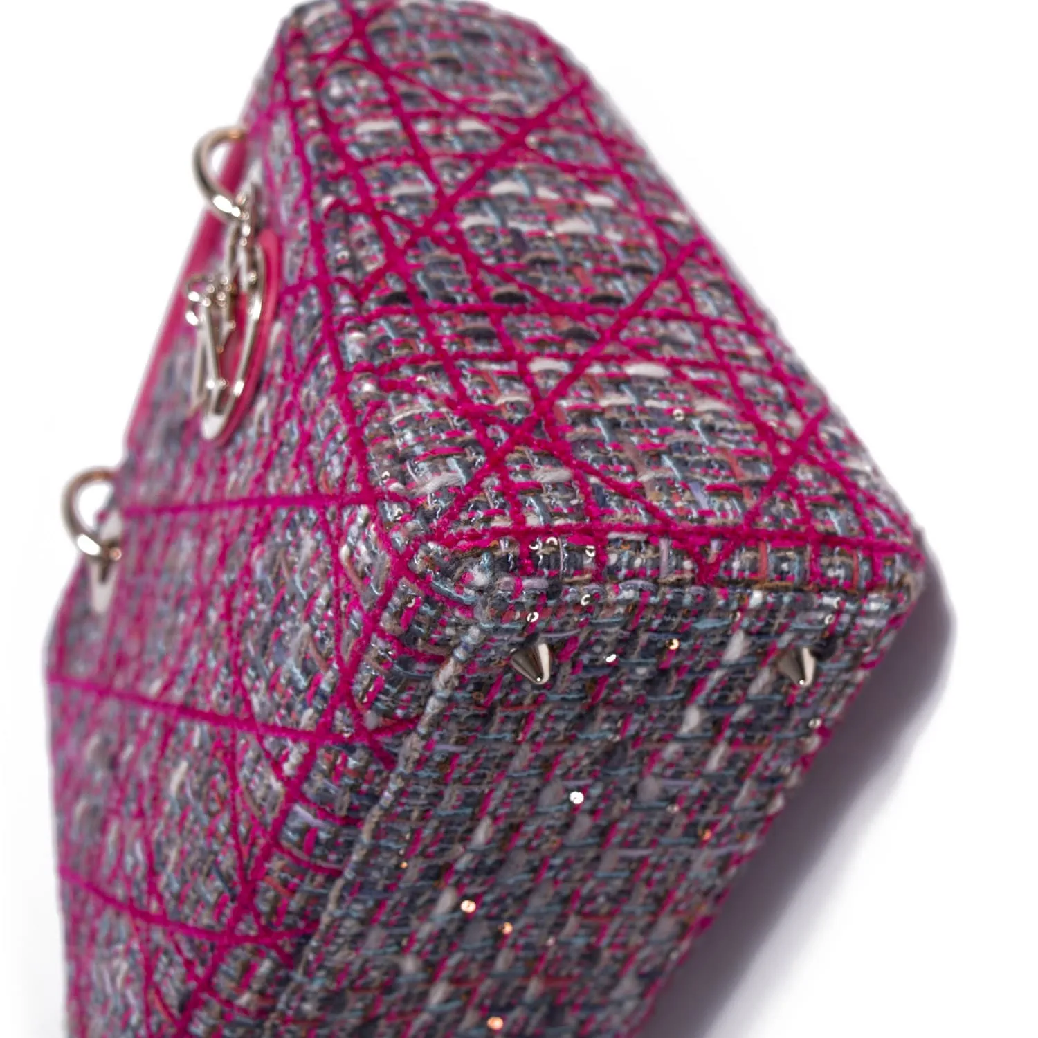 Christian Dior Tweed Medium Lady Dior