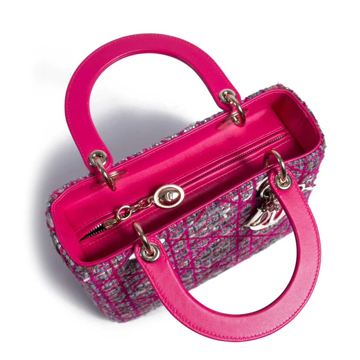 Christian Dior Tweed Medium Lady Dior