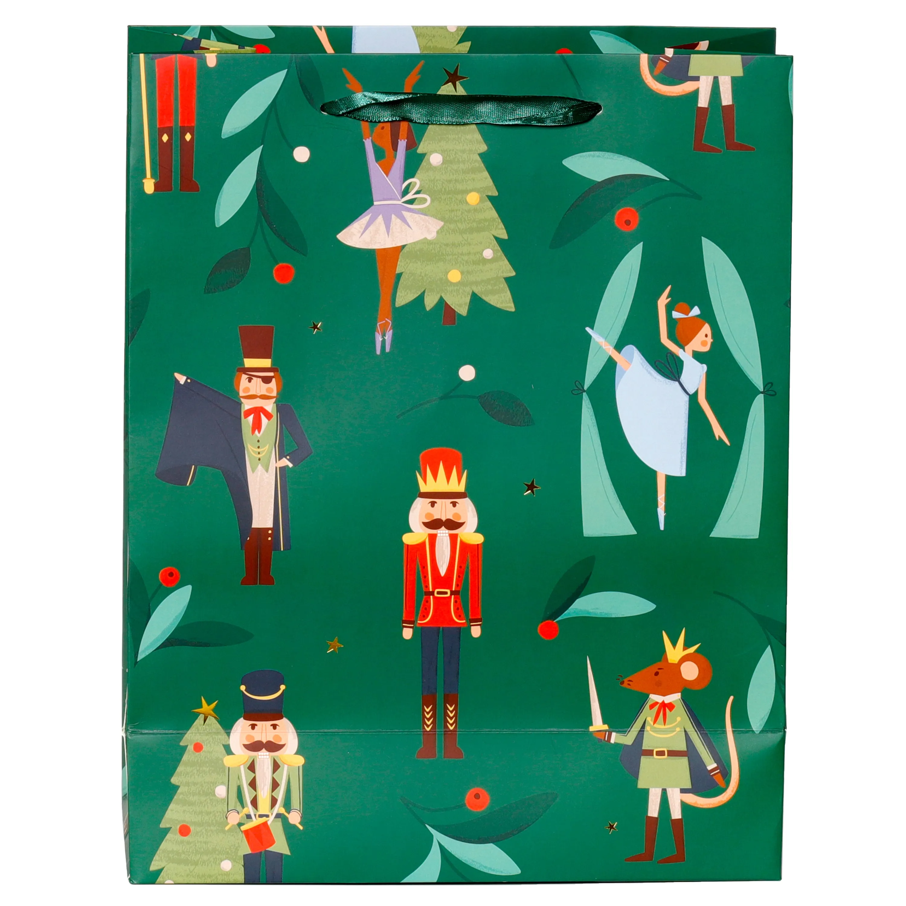 Christmas Gift Bag (Large) - Nutcracker Sugar Plum Fairy