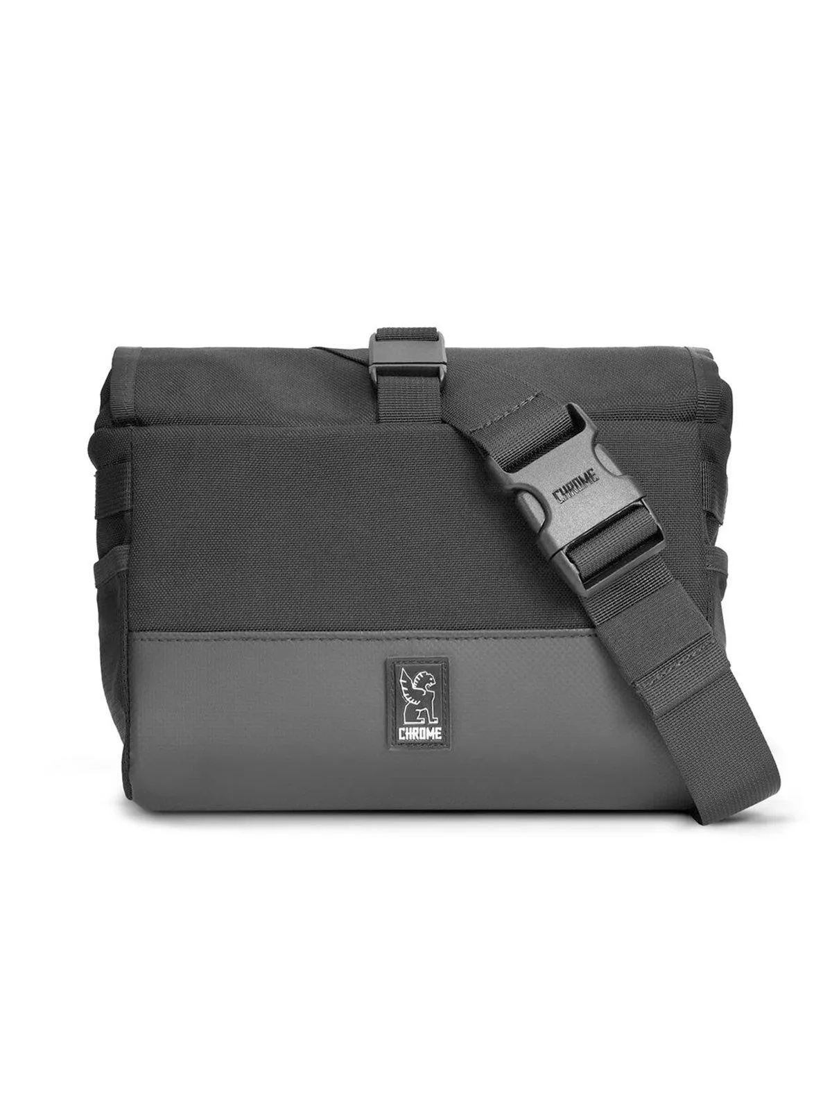 Chrome Industries Doubletrack Handlebar Bag Black