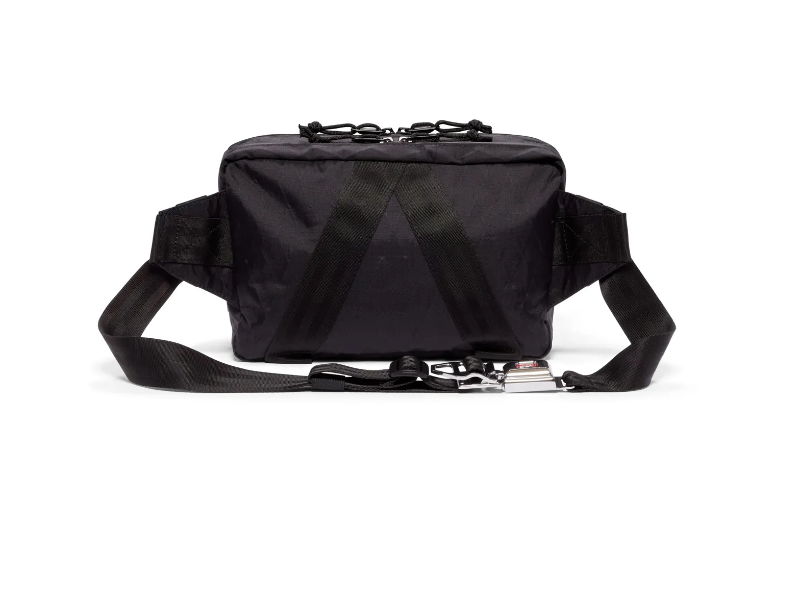 Chrome Tensile Sling Bag - Black X
